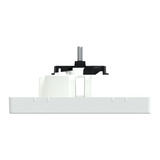 Merten Zentralplatte mit erhöhtem Berührungsschutz aus Thermoplast weiß, Retail