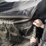 Petromax Abdeckhaube Gastisch ge90 & Feuertopf Tisch fe90, Abdeckung schwarz