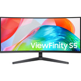 Samsung ViewFinity S34H550GAU, LED-Monitor 86 cm (34 Zoll), schwarz, WQHD, VA, DP, HDMI, 120Hz Panel