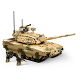 Sluban ModelBricks ZTZ-100S, Konstruktionsspielzeug 