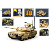 Sluban ModelBricks ZTZ-100S, Konstruktionsspielzeug 