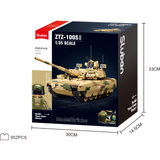 Sluban ModelBricks ZTZ-100S, Konstruktionsspielzeug 