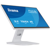 iiyama ProLite T2252MSC-W2AG, LED-Monitor 54.6 cm (21.5 Zoll), weiß (matt), FHD, IPS, Touchscreen, HDMI, DP, USB-Hub, 100Hz Panel