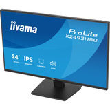 iiyama ProLite X2493HSU-B1, LED-Monitor 60.5 cm (23.8 Zoll), schwarz (matt), FullHD, IPS, HDMI, DP, USB-Hub, Adaptive-Sync, 120Hz Panel