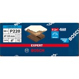Bosch Professional Expert C470 Schleifblatt, Ø 125mm, K220 50 Stück, für Exzenterschleifer
