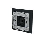 Busch-Jaeger Wippe mit Symbol Schlüssel mit transparenter Kalotte schwarz, Retail