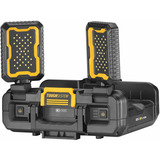DEWALT ToughSystem Werkzeugbox mit Leuchten schwarz/gelb