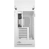 DeepCool CL6600 WH, Tower-Gehäuse weiß/holz, Tempered Glass