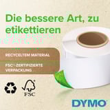 Dymo LabelWriter ORIGINAL Rücksendeadress-Etiketten groß, 25 x 54 mm 24 Rollen mit je 500 Etiketten