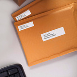 Dymo LabelWriter ORIGINAL Rücksendeadress-Etiketten groß, 25 x 54 mm 24 Rollen mit je 500 Etiketten