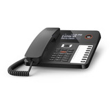 Gigaset DESK 800A, analoges Telefon schwarz