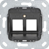 Gira Modular Jack 4 2fach Unterputz Tragring Retail