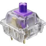 HYTE Keeb TKL, Gaming-Tastatur schwarz/transparent, DE-Layout, HYTE Fluffy Lavender