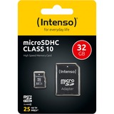 Intenso microSDHC 32 GB, Speicherkarte Class 10