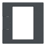 Merten Zentralplatte für Raumtemperaturregler Einsatz Typ MEG5775-0414, Thermoplast matt anthrazit, Retail