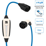 NRGkick Mobile Wallbox 16A 5m GSM/GPS/SIM Pure weiß, 11 kW, 5 Meter Kabel, WLAN, Bluetooth, GSM/GPS, integrierte SIM