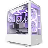 NZXT H5 Elite All White, Tower-Gehäuse weiß (matt), Tempered Glass