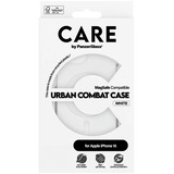 PanzerGlass Urban Combat Case, Handyhülle transparent/weiß, iPhone 15, MagSafe