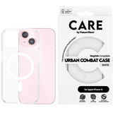 PanzerGlass Urban Combat Case, Handyhülle transparent/weiß, iPhone 15, MagSafe