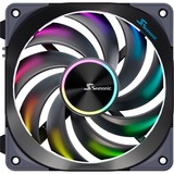 Seasonic MagFlow ARGB, Gehäuselüfter schwarz, 1-Fan Kit, 120 mm