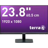 TERRA 2427W V2, LED-Monitor 60.5 cm (23.8 Zoll), schwarz (matt), FullHD, VA, HDMI, DP, USB-C, Lautsprecher, 100Hz Panel