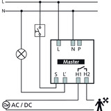 Theben thePrema P360-101 E UP WH, Bewegungsmelder weiß