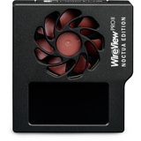 Thermal Grizzly WireView Pro II GPU 12V-2x6 R Noctua Edition, Messgerät schwarz, Ausrichtung: Reversed, Noctua NF-A4x10 PWM-Lüfter