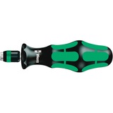 Wera Kraftform Kompakt 400 RA SHK Set 1, mit Ratschenfunktion, Bit-Satz schwarz/grün, 1/4", 19-teilig