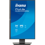 iiyama ProLite XB2495WSU-B1, LED-Monitor 61.1 cm (24.1 Zoll), schwarz (matt), WUXGA, IPS, HDMI, DP, USB-Hub, ergonomischer Standfuß, 100Hz Panel