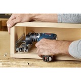 Bosch Akku-Bohrschrauber GSR 12V-35 FC Professional, 12Volt blau/schwarz, 2x Li-Ionen Akku 3,0Ah, mit FlexiClick Aufsätzen, L-BOXX