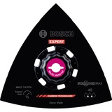 Bosch Professional Expert Carbide Schleifplatte MAVZ 116 RT4 MultiMaterial, Ø 116mm, Schleifscheibe Starlock Max, K40
