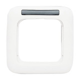 Busch-Jaeger Rahmen einfach mit Sichtfenster weiß, Retail