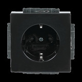 Busch-Jaeger Schutzkontakt Steckdosen Einsatz anthrazit, Retail