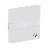 Busch-Jaeger Wippe 1764 Nennlichtleiter/Klingel 884 weiß (matt), Retail