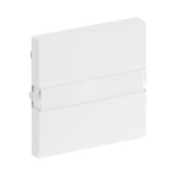 Busch-Jaeger Wippe mit Lichtleiter zur gleichmäßigen Ausleuchtung der Beschriftung weiß, Retail