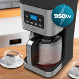 Cecotec Coffee 66 Drop & Thermo , Filtermaschine edelstahl/schwarz, 950 Watt