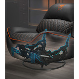 Cougar Gaming-Sofa Overlord, Gaming-Stuhl schwarz/orange