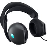 Dell Alienware AW520H Dark Side of the Moon, Gaming-Headset schwarz, kabelgebundenes Gamingheadset (USB, 3,5 mm Stecker)