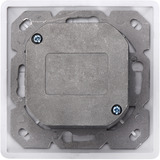 Digitus CAT.6A Datenanschlussdose, Unterputz, geschirmt, 2x RJ-45 LSA weiß, Klasse EA, horizontale Kabelinstallation