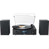 Karcher MC 8000DI, Kompaktanlage schwarz, Plattenspieler, UKW/DAB+, Internetradio, Bluetooth