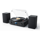 Karcher MC 8000DI, Kompaktanlage schwarz, Plattenspieler, UKW/DAB+, Internetradio, Bluetooth