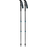 Komperdell Carbon C3 Pro, Fitnessgerät schwarz/blau, 1 Paar, 105-140 cm