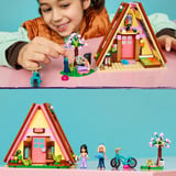 LEGO 42682 Friends Glampinghütte in freier Natur, Konstruktionsspielzeug 