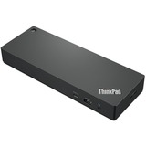 Lenovo ThinkPad Thunderbolt 4 Workstation Dock, Dockingstation schwarz/rot