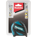 Makita Maßband 5,5 Meter, Bandmaß blau/schwarz