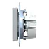 Merten Schutzkontaktsteckdose Standard aluminium, Retail