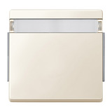 Merten Wippe mit Schriftfeld für Wechselschalter und Taster weiß, Retail