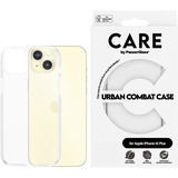 PanzerGlass Urban Combat Case, Handyhülle transparent, iPhone 15 Plus, MagSafe
