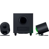 Razer Nommo V2, Lautsprecher schwarz, USB, Bluetooth