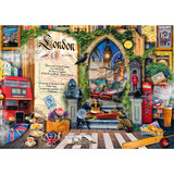 Schmidt Spiele Aimee Stewart: Erinnerungen an London, Puzzle 1000 Teile